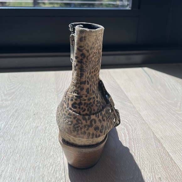 Brown leopard print Golden Goode ankle boots/Size:EU 37 - Picture 3 of 5